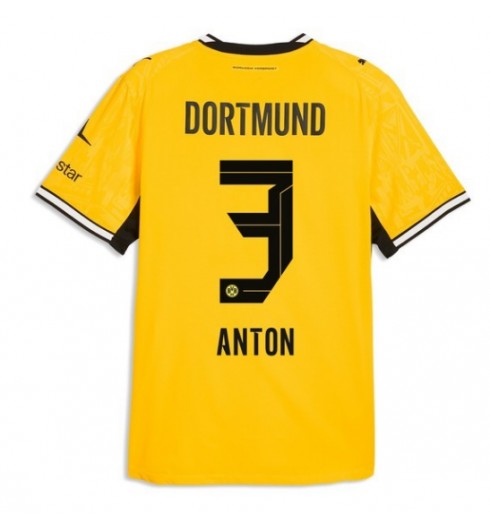 Borussia Dortmund Waldemar Anton #3 Kotipaita 2026-27 Lyhythihainen Borussia Dortmund Waldemar Anton #3 Kotipaita 2026-27 Lyhythihainen